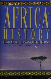 Cover of edition africainhistoryt0000davi