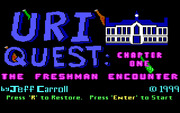 URI Quest, Chapter One: The Freshman Encounter [v0.173] : Jeff Carroll : Free Download, Borrow, and Streaming : Internet Archive