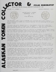 The Alaskan Token Collector & Polar Numismatist: 1985