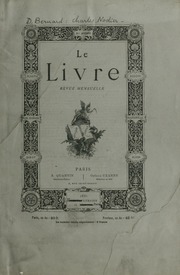 Cover of edition alelivrerevuemen00uzan