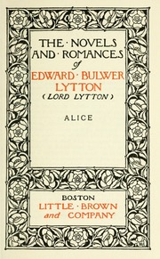 Cover of edition alicelytton00lytt