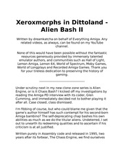 Xeroxmorphs in Dittoland   Alien Bash II