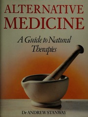 Cover of edition alternativemedic0000stan