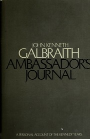 Cover of: Ambassador's journal
