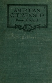 Cover of edition americancitizens00bear