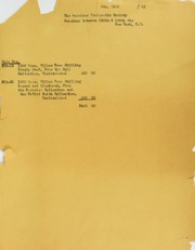 American Numismatic Society Invoices from B.G. Johnson, January 23, 1942, to April 7, 1942