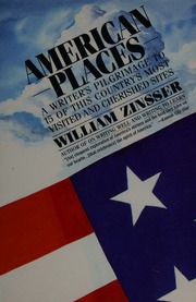 Cover of edition americanplaceswr0000zins