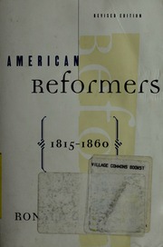 Cover of edition americanreformer00walt