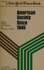 american society since 1945
