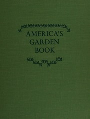 Cover of edition americasgardenbo0000unse