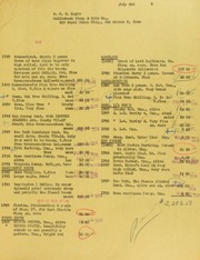 A.M. Kagin Invoices from B.G. Johnson, January 10, 1946, to July 2, 1946