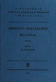 Cover of edition ammianimarcellin0002ammi