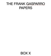 Frank Gasparro Papers, Box 10