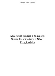análise de Fourier e wavelets: sinais estacionário