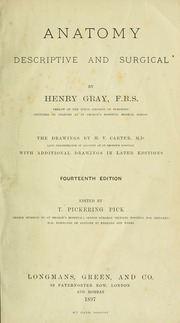 Cover of edition anatomydescripti1897gray