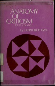 Cover of edition anatomyofcritici00fryerich