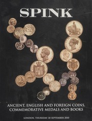 Ancient, English and Foreign Coins, Commemorative Medals and Numismatic Books