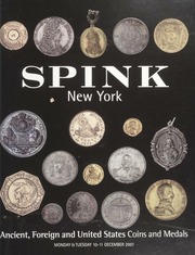 Ancient, Foreign and United States Coins and Medals