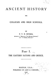 Cover of edition ancienthistoryf03myergoog
