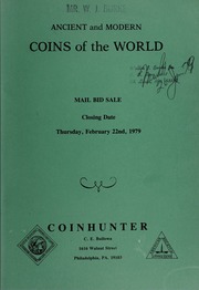 Ancient and Modern Coins of the World