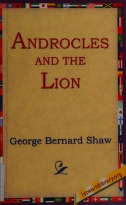 Cover of edition androcleslion0000shaw_t5v4