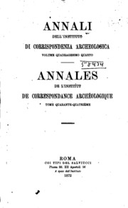 Cover of edition annali41instgoog