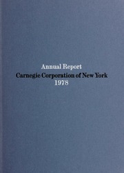 Annual Report, 1978