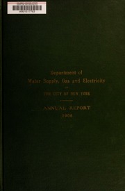 Annual report of the Depart...
