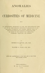 Cover of edition anomaliescuriosi00goul