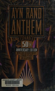 Cover of edition anthem0000rand_w1o7
