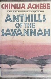 Cover of edition anthillsofsavann00ache_0