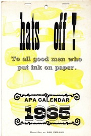1965 APA Calendar