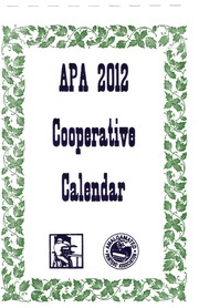 2012 APA Calendar