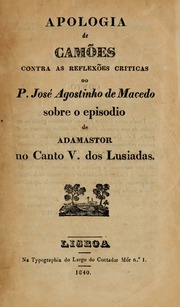 Cover of edition apologiadecamesc00slui