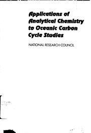Applications Of Analytical Chemistry To Oceanic Ca...
