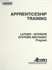 Apprenticeship Training Lather Interior Systems Mechanic