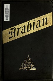 Cover of edition arabiantranslat05burtuoft