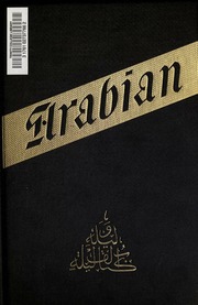 Cover of edition arabiantranslat06burtuoft