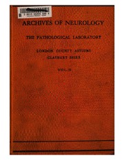 Archives of neurology and psychiatry from the Path