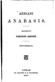 Cover of edition arrianianabasis00abicgoog