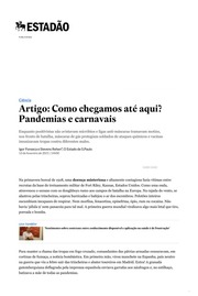 Artigo Como chegamos Até Aqui Pandemias E Carnavai...