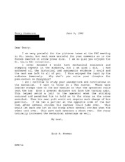 ST-SZ Assorted Correspondence, 1958-1992