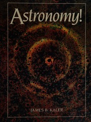 Cover of edition astronomy0000kale_v1f7