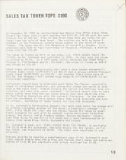 Active Token Collectors Organization Newsletter: 1983