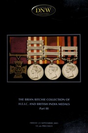 An auction of the Brian Ritchie collection of H.E.I.C. and British India medals, part III. [09/23/2005]