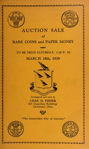 Auction sale of rare coins and paper money. [03/18/1939]