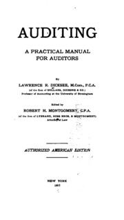 Cover of edition auditingapracti00dickgoog