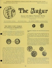 The Augur, No. 27