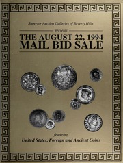 The August 22, 1994 Mail Bid Sale