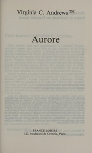 Cover of edition aurore0000andr
